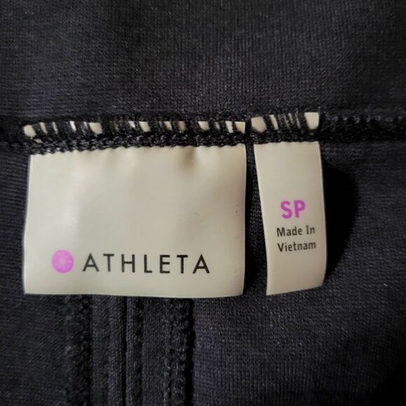 Athleta Black Ponte Skirt Zipper Pockets - Picture 2 of 9